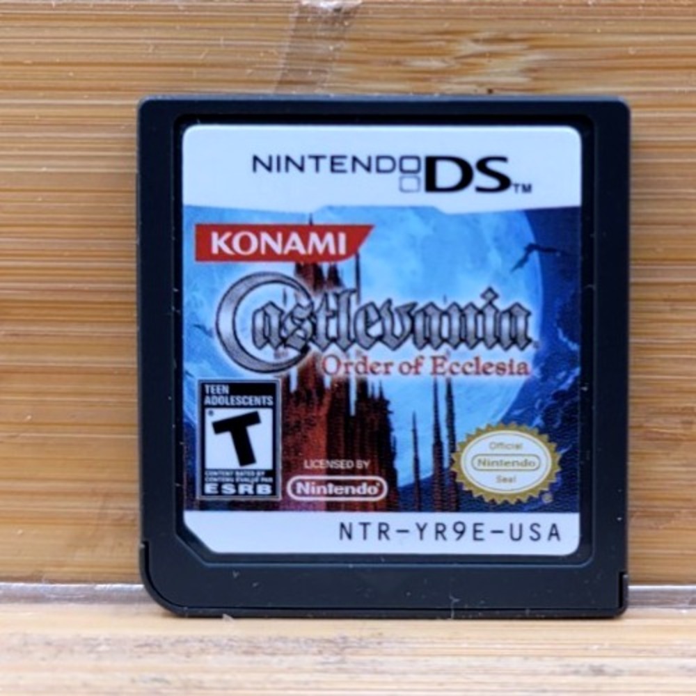 Castlevania: Order of Ecclesia - Nintendo DS GAME CART ONLY